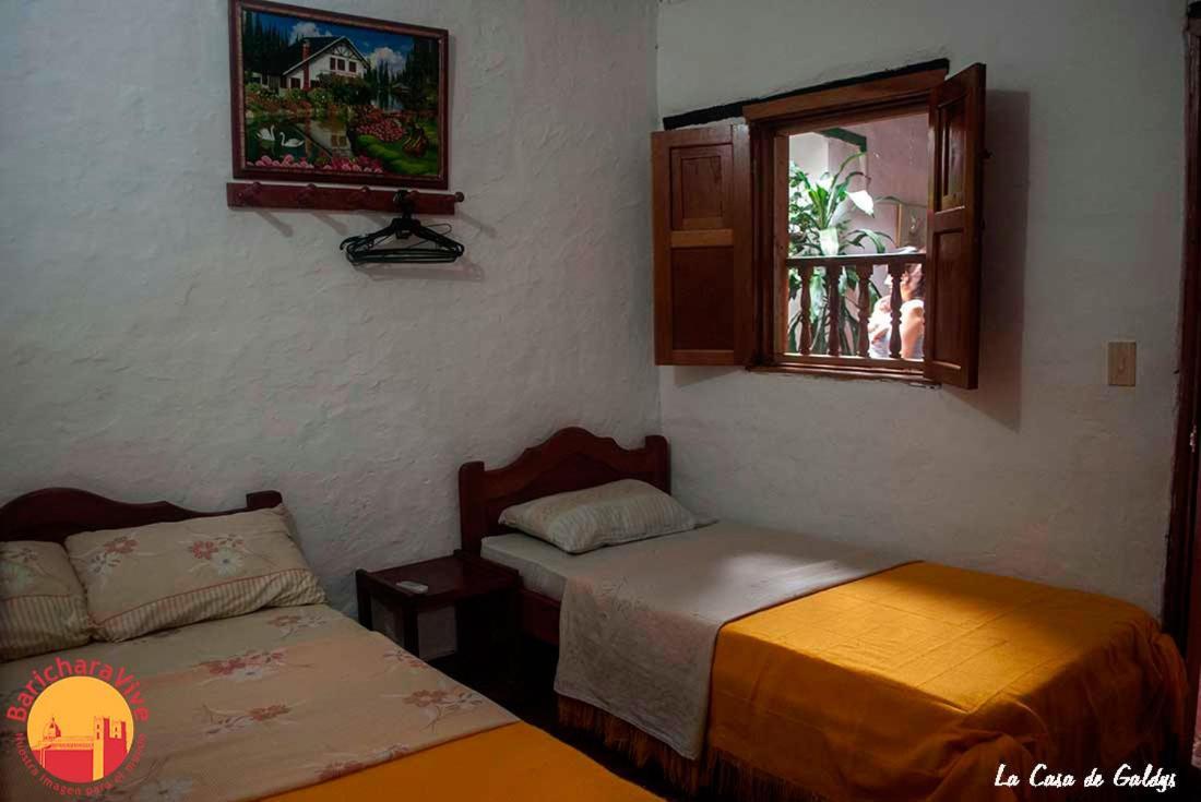 La Casa De Gladys Hotel Barichara Bagian luar foto